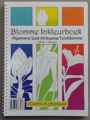 Inkleurboek Blomme